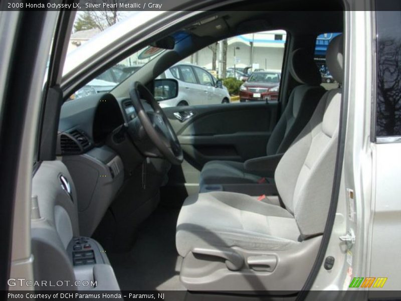 Silver Pearl Metallic / Gray 2008 Honda Odyssey LX