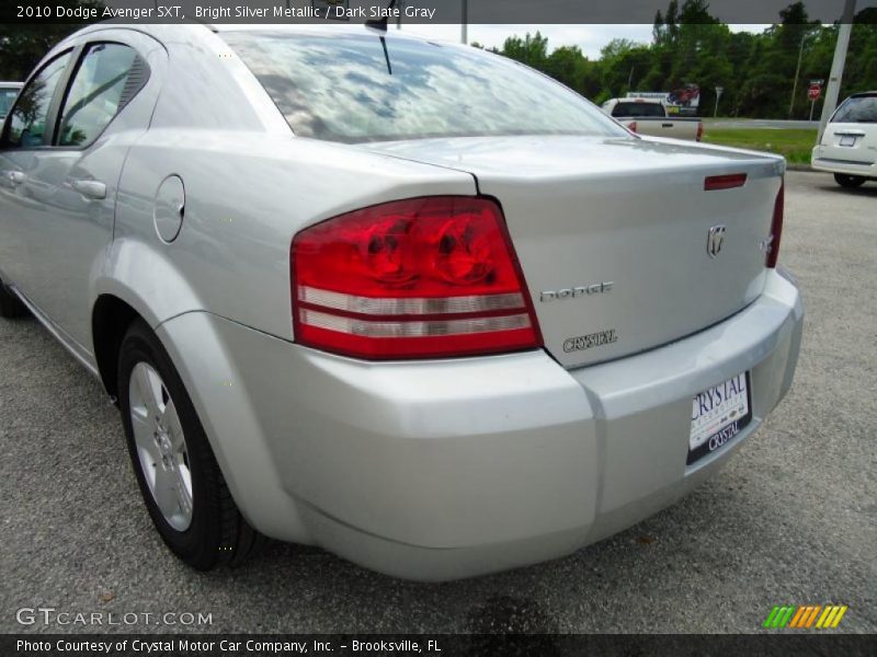 Bright Silver Metallic / Dark Slate Gray 2010 Dodge Avenger SXT