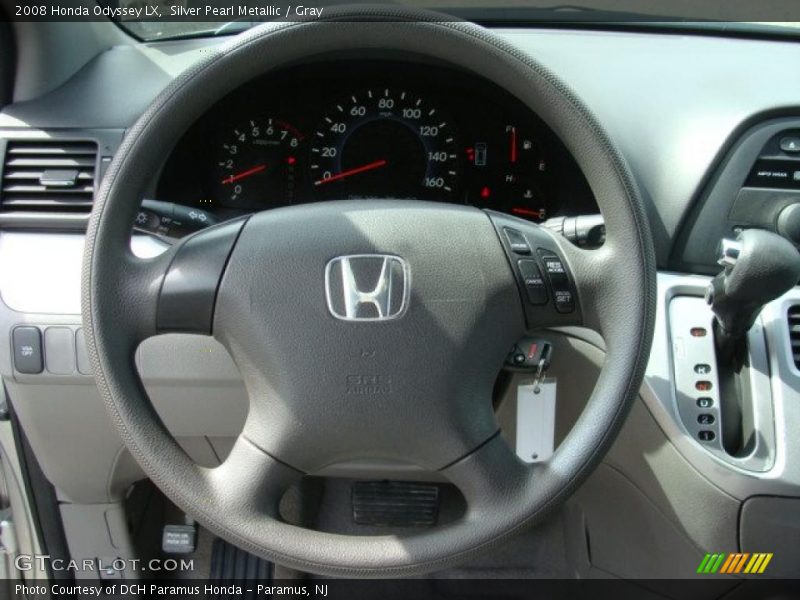 Silver Pearl Metallic / Gray 2008 Honda Odyssey LX