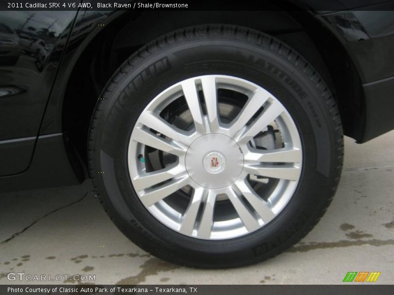 Black Raven / Shale/Brownstone 2011 Cadillac SRX 4 V6 AWD