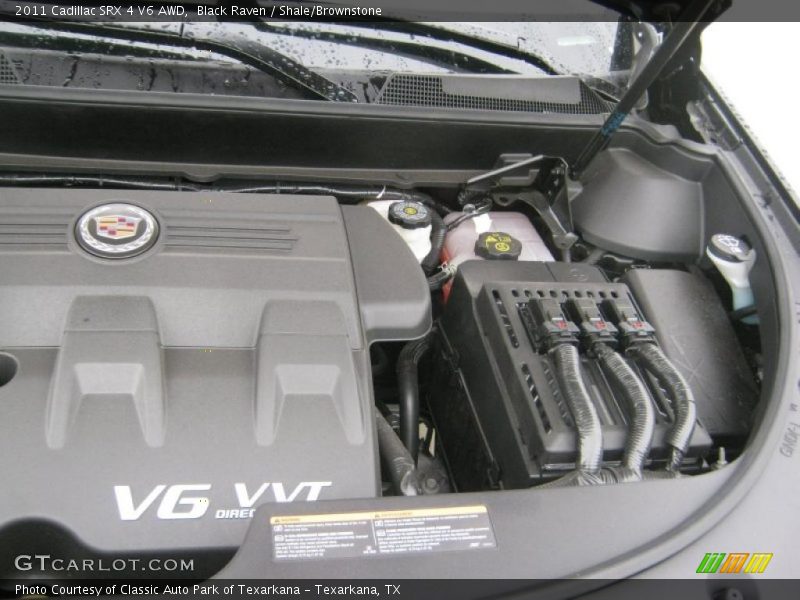 Black Raven / Shale/Brownstone 2011 Cadillac SRX 4 V6 AWD
