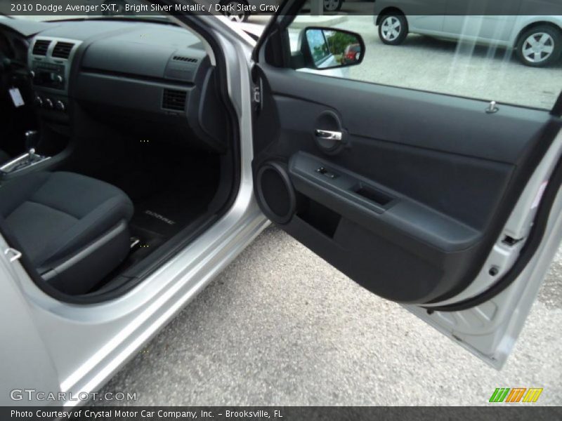 Bright Silver Metallic / Dark Slate Gray 2010 Dodge Avenger SXT
