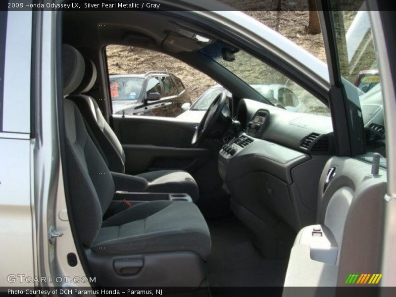 Silver Pearl Metallic / Gray 2008 Honda Odyssey LX
