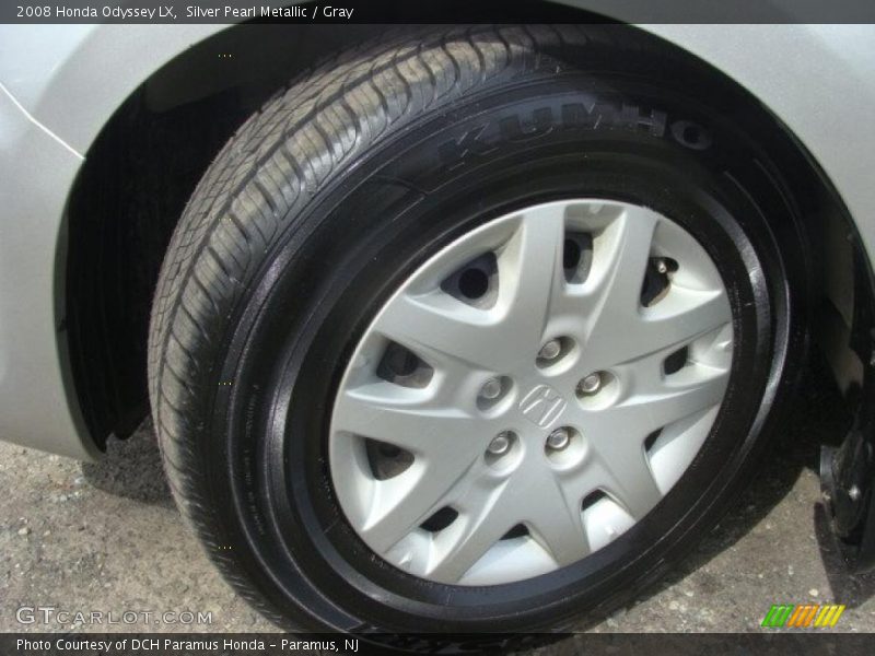 Silver Pearl Metallic / Gray 2008 Honda Odyssey LX