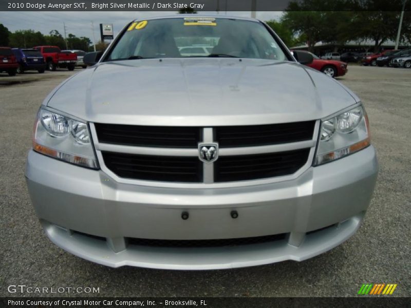 Bright Silver Metallic / Dark Slate Gray 2010 Dodge Avenger SXT