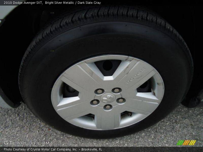 Bright Silver Metallic / Dark Slate Gray 2010 Dodge Avenger SXT