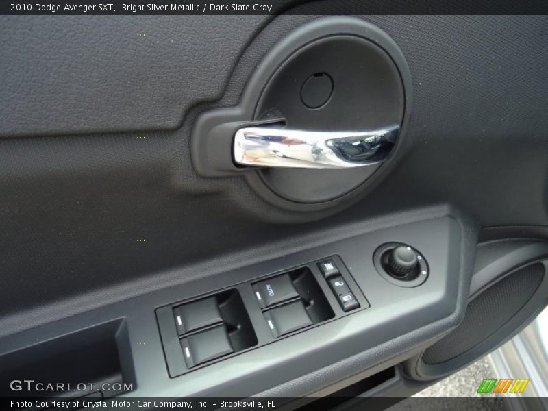 Bright Silver Metallic / Dark Slate Gray 2010 Dodge Avenger SXT
