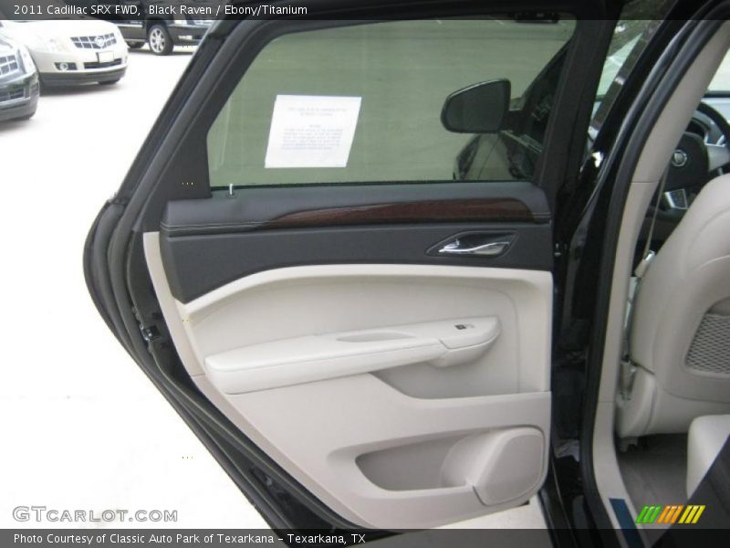 Black Raven / Ebony/Titanium 2011 Cadillac SRX FWD