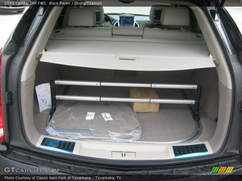Black Raven / Ebony/Titanium 2011 Cadillac SRX FWD
