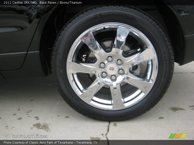Black Raven / Ebony/Titanium 2011 Cadillac SRX FWD