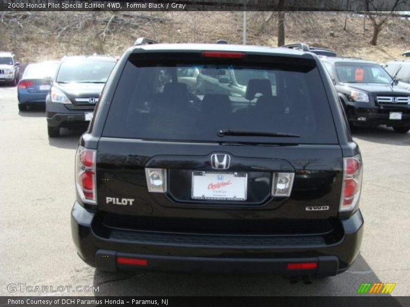 Formal Black / Gray 2008 Honda Pilot Special Edition 4WD
