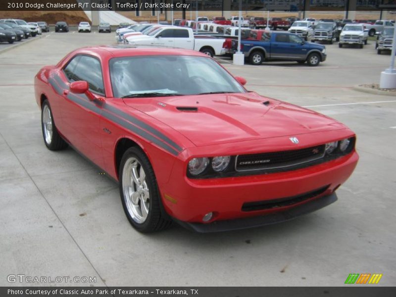 Front 3/4 View of 2010 Challenger R/T Classic