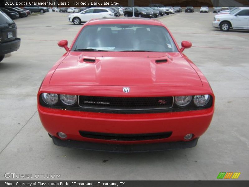 TorRed / Dark Slate Gray 2010 Dodge Challenger R/T Classic