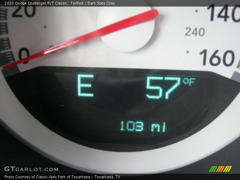 TorRed / Dark Slate Gray 2010 Dodge Challenger R/T Classic