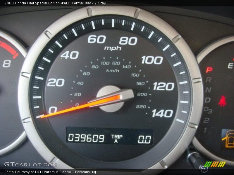 Formal Black / Gray 2008 Honda Pilot Special Edition 4WD