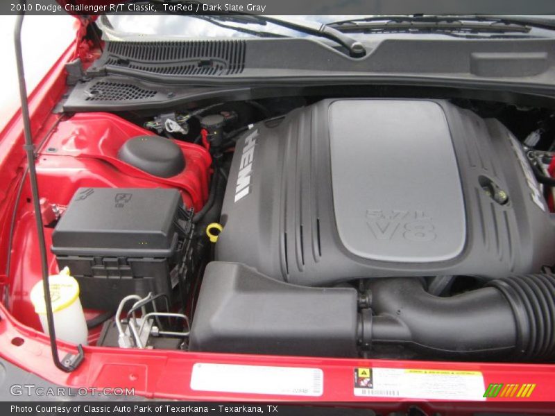 TorRed / Dark Slate Gray 2010 Dodge Challenger R/T Classic