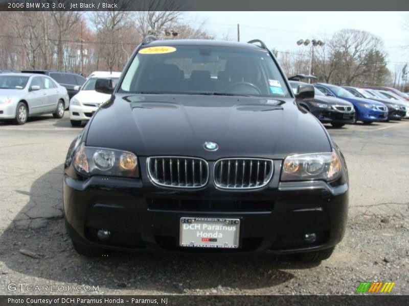 Jet Black / Black 2006 BMW X3 3.0i