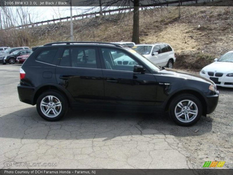Jet Black / Black 2006 BMW X3 3.0i