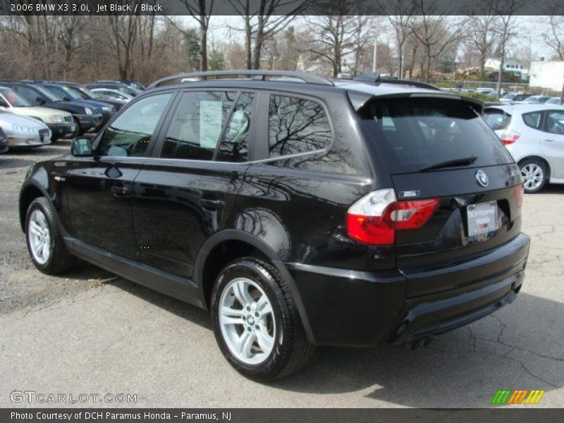 Jet Black / Black 2006 BMW X3 3.0i