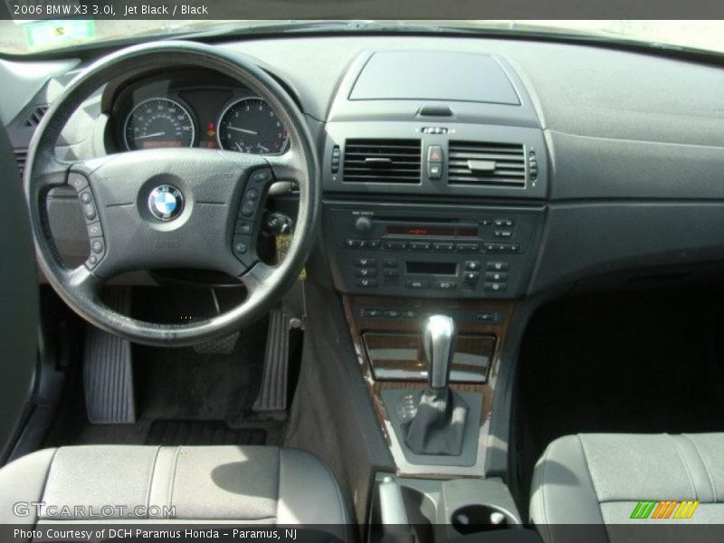 Jet Black / Black 2006 BMW X3 3.0i