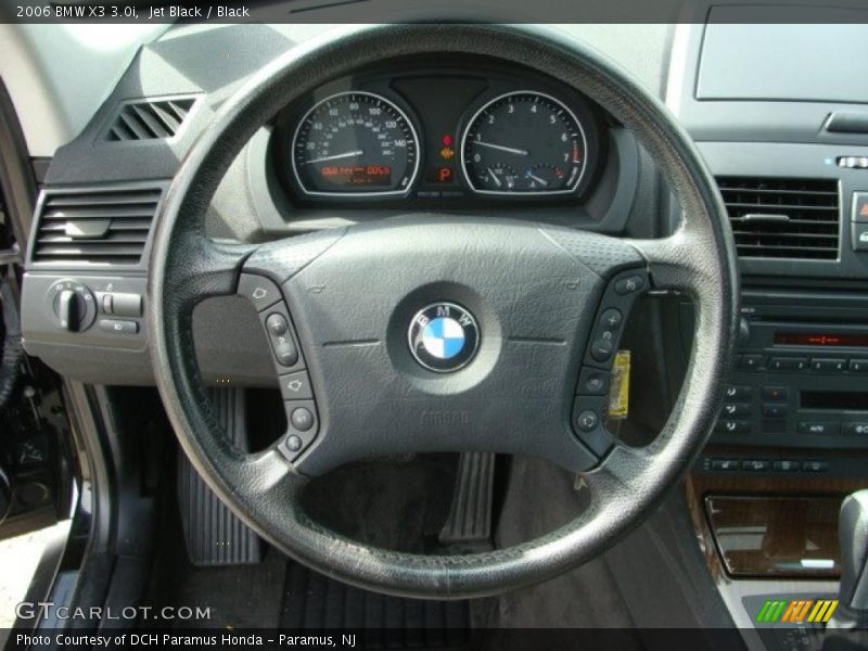 Jet Black / Black 2006 BMW X3 3.0i