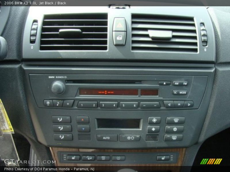 Jet Black / Black 2006 BMW X3 3.0i