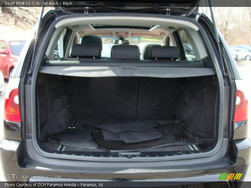 Jet Black / Black 2006 BMW X3 3.0i