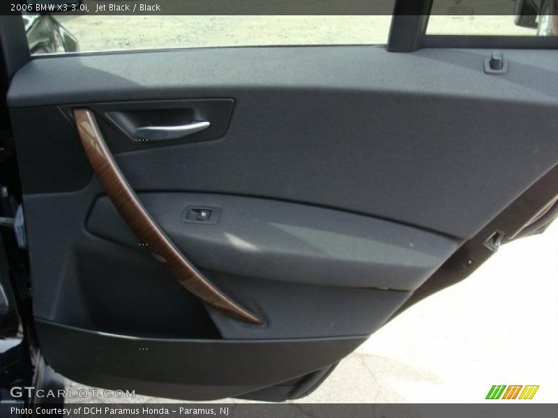 Jet Black / Black 2006 BMW X3 3.0i