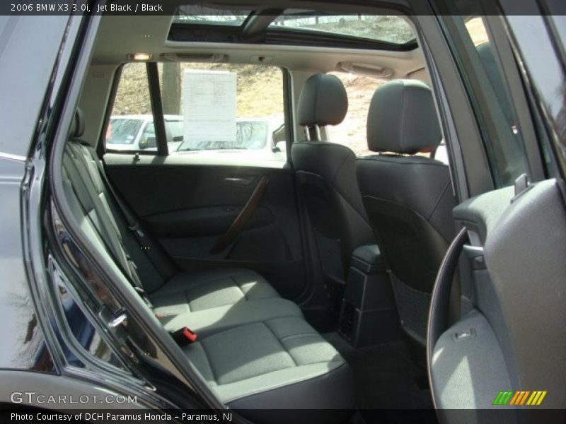 Jet Black / Black 2006 BMW X3 3.0i