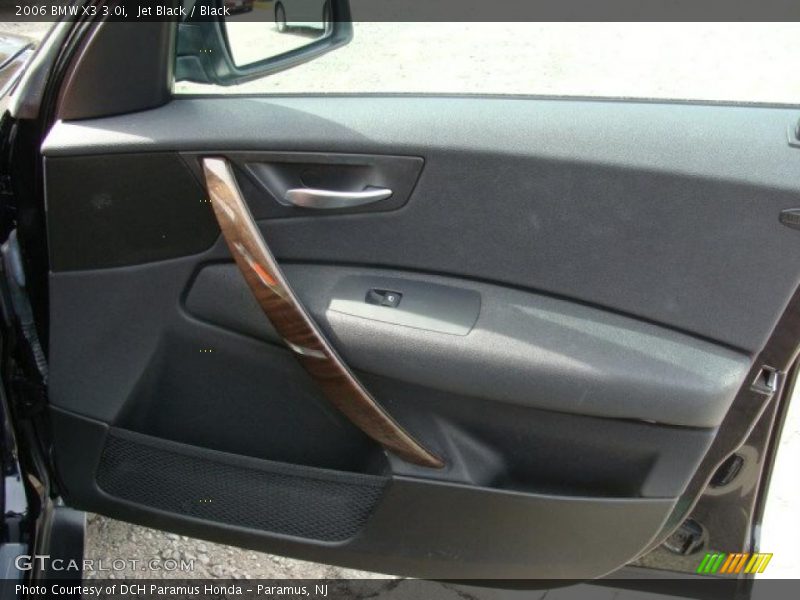Jet Black / Black 2006 BMW X3 3.0i