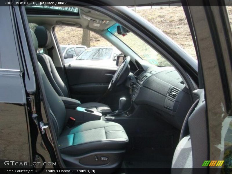 Jet Black / Black 2006 BMW X3 3.0i