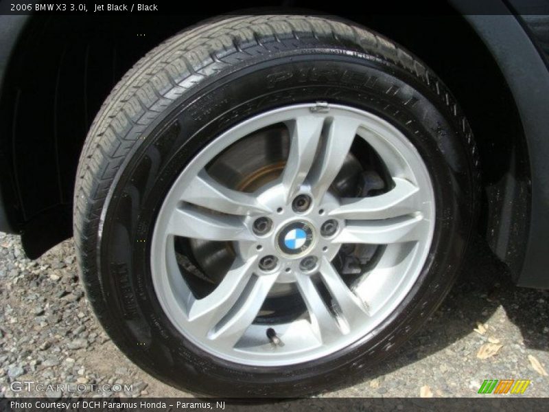 Jet Black / Black 2006 BMW X3 3.0i