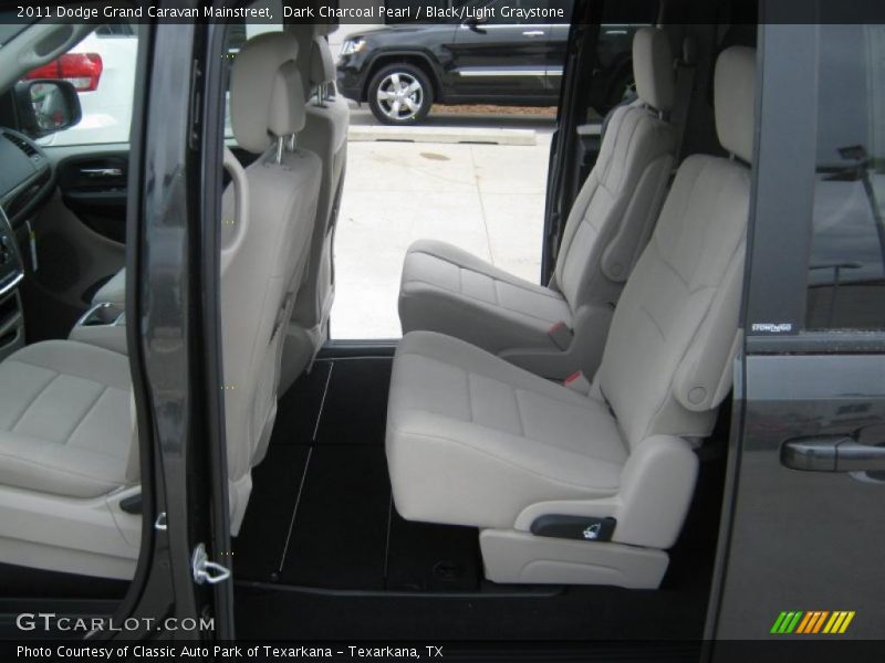 Dark Charcoal Pearl / Black/Light Graystone 2011 Dodge Grand Caravan Mainstreet