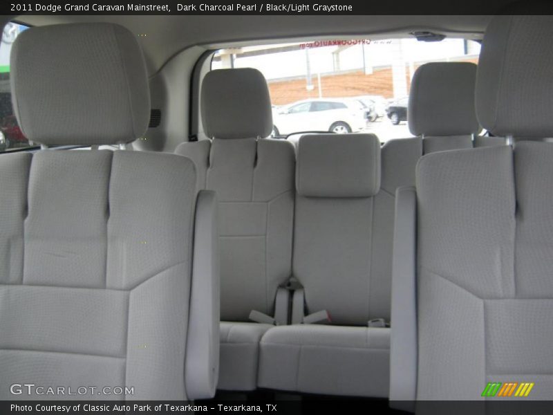 Dark Charcoal Pearl / Black/Light Graystone 2011 Dodge Grand Caravan Mainstreet