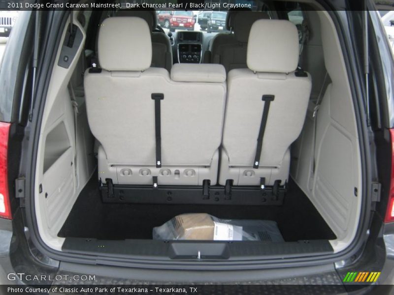 Dark Charcoal Pearl / Black/Light Graystone 2011 Dodge Grand Caravan Mainstreet
