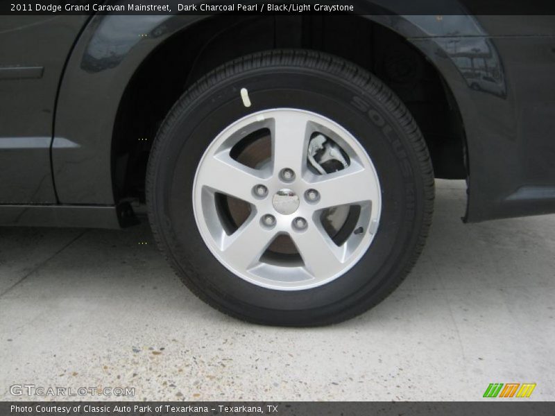 Dark Charcoal Pearl / Black/Light Graystone 2011 Dodge Grand Caravan Mainstreet