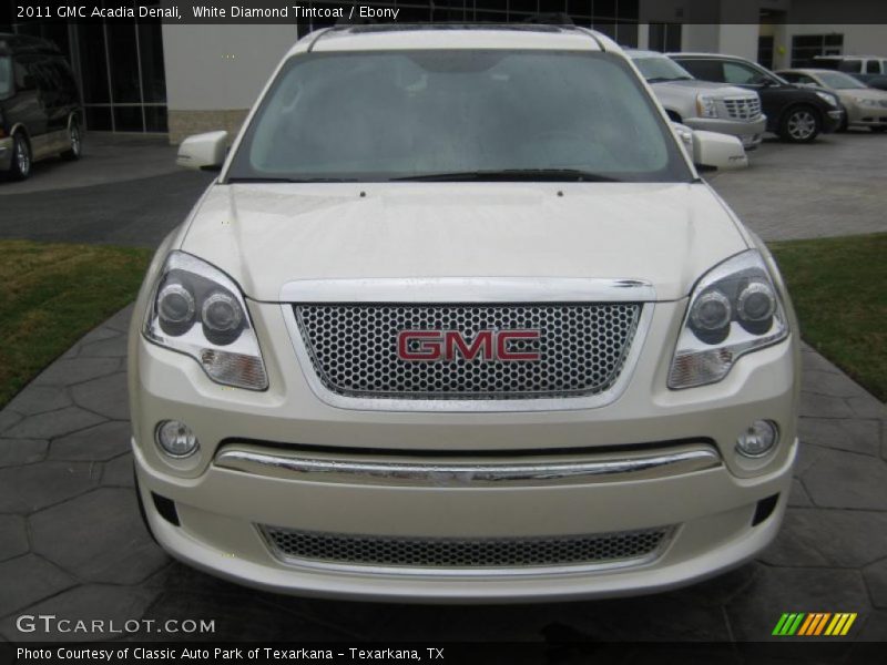 White Diamond Tintcoat / Ebony 2011 GMC Acadia Denali
