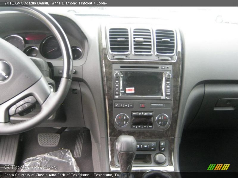 Controls of 2011 Acadia Denali