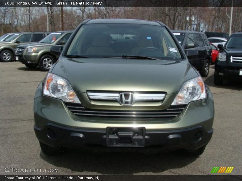 Green Tea Metallic / Ivory 2008 Honda CR-V EX 4WD