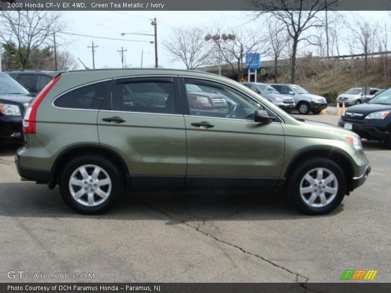 Green Tea Metallic / Ivory 2008 Honda CR-V EX 4WD