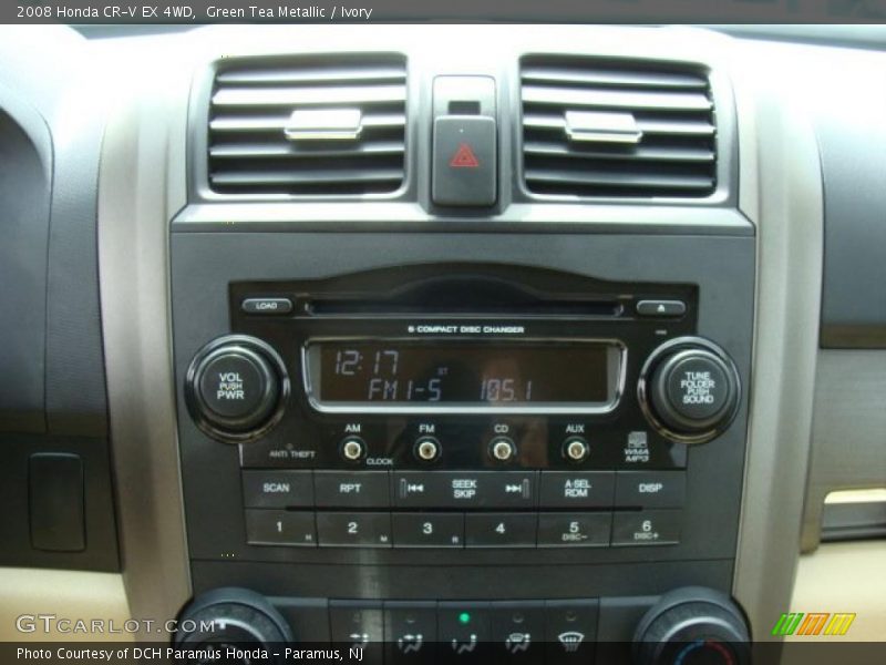 Green Tea Metallic / Ivory 2008 Honda CR-V EX 4WD
