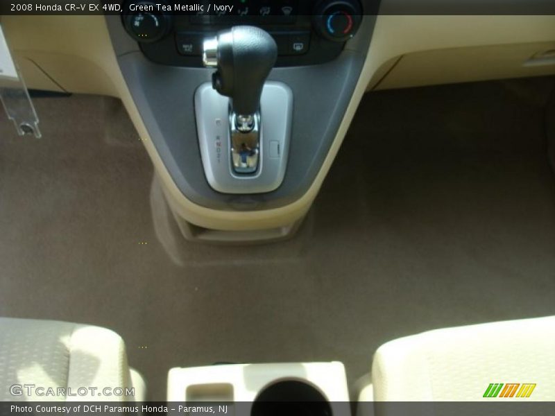 Green Tea Metallic / Ivory 2008 Honda CR-V EX 4WD