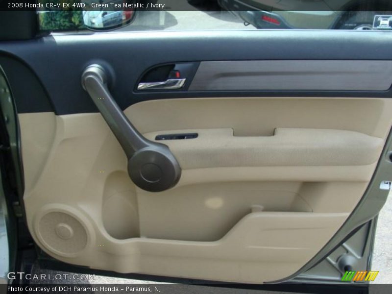 Green Tea Metallic / Ivory 2008 Honda CR-V EX 4WD