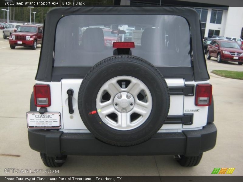 Black / Black 2011 Jeep Wrangler Sport 4x4
