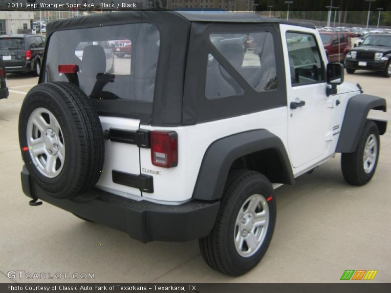 Black / Black 2011 Jeep Wrangler Sport 4x4