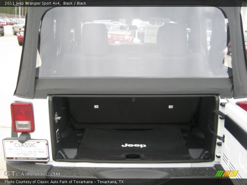 Black / Black 2011 Jeep Wrangler Sport 4x4