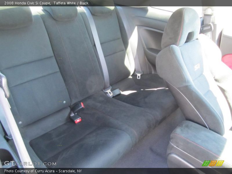 Taffeta White / Black 2008 Honda Civic Si Coupe