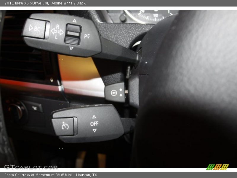 Controls of 2011 X5 xDrive 50i
