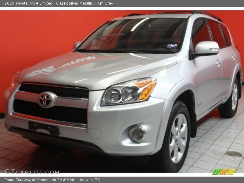 Classic Silver Metallic / Ash Gray 2010 Toyota RAV4 Limited