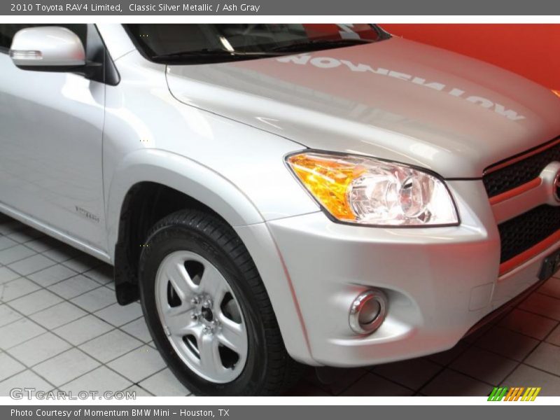 Classic Silver Metallic / Ash Gray 2010 Toyota RAV4 Limited